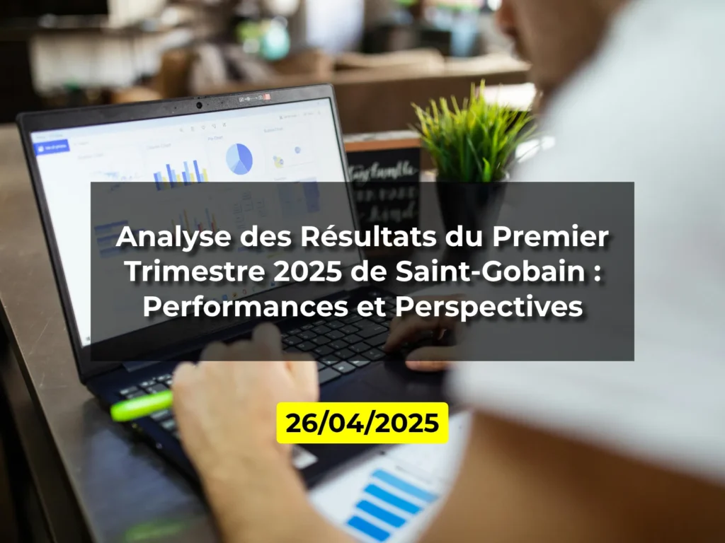 Analyse des Résultats du Premier Trimestre 2025 de Saint-Gobain : Performances et Perspectives