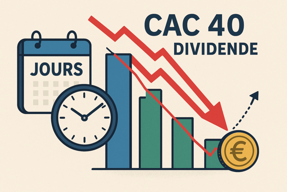 CAC40 et Dividendes : Combien de Jours pour Effacer la Baisse ? Le Vrai Timing d'Achat Après les Détachements (Retour d'Expérience 2025)
