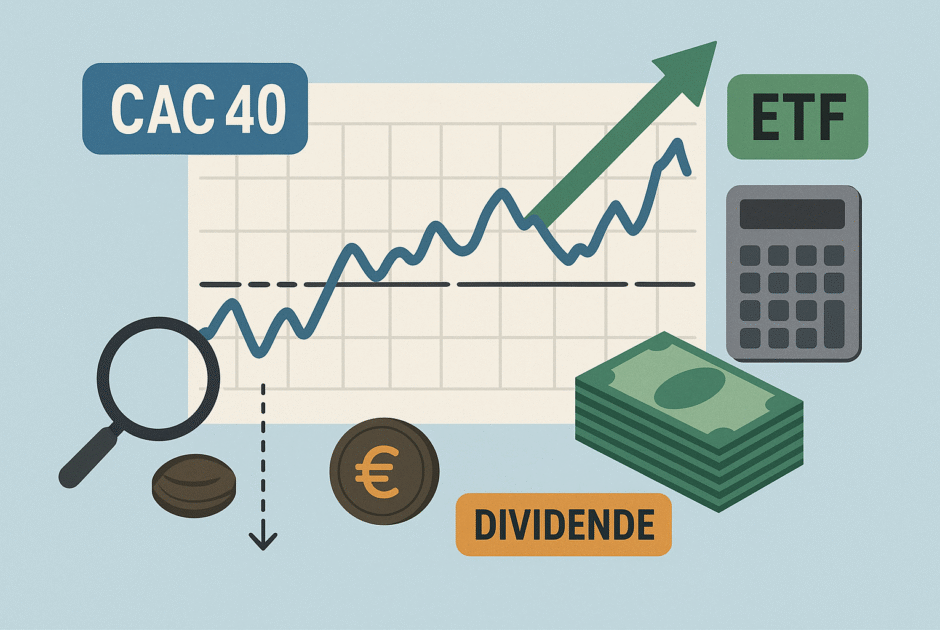 CAC40 et ETF : Comprendre Votre Performance Réelle Après une Semaine Sans Tendance Post-Dividendes