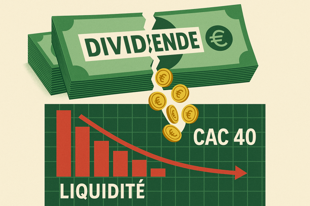 Détachements Massifs de Dividendes: Pourquoi Ces Journées Bouleversent la Liquidité du CAC40 (et de Vos ETF/PEA)