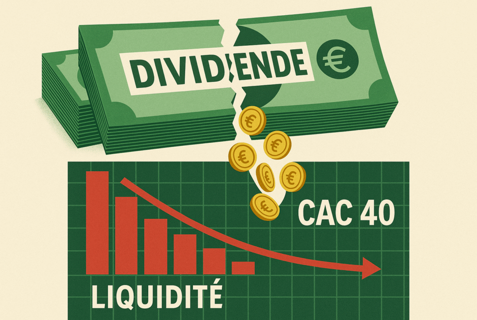 Détachements Massifs de Dividendes: Pourquoi Ces Journées Bouleversent la Liquidité du CAC40 (et de Vos ETF/PEA)