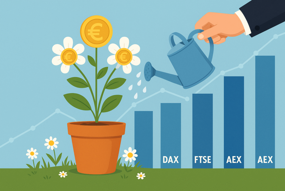 Dividendes printaniers : pourquoi les indices européens (CAC40, DAX, FTSE, AEX) réagissent différemment et quelles stratégies adopter sur PEA/CTO ?
