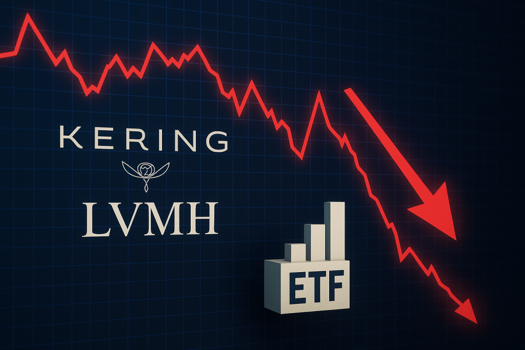 Luxe sous pression : l'impact de la chute de Kering et LVMH sur les ETF CAC40 (et comment réagir sur PEA/CTO)