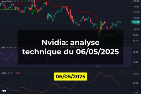 Nvidia: analyse technique du 06/05/2025