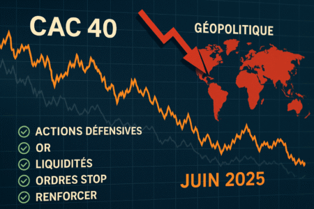 CAC40 et volatilité géopolitique : 5 stratégies concrètes pour défendre votre portefeuille (PEA/CTO) en juin 2025
