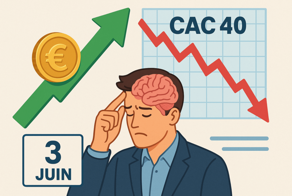 Dividendes et Baisse du CAC40 : Comment Éviter le Piège Psychologique du Détachement (Focus 3 Juin 2025)