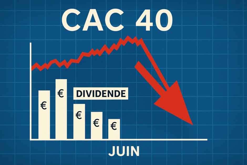 ETF CAC40 en Juin : Chute Inattendue ? Distinguer Baisse Réelle et Effet Mécanique des Dividendes (Explications Claires pour PEA/CTO)