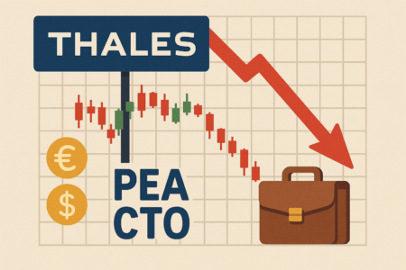 Thales décroche en Bourse : Quand une valeur défensive lâche prise, quelles leçons pour votre portefeuille PEA/CTO ?