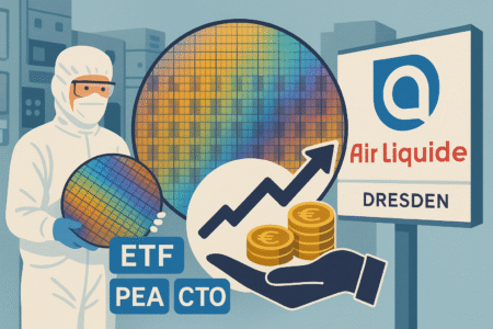 Air Liquide parie sur les semi-conducteurs à Dresde : quelles opportunités et quels risques pour investisseurs particuliers (ETF, PEA, CTO) ?