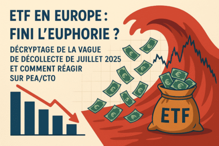 ETF en Europe : Fini l'Euphorie ? Décryptage de la Vague de Décollecte de Juillet 2025 et Comment Réagir sur PEA/CTO