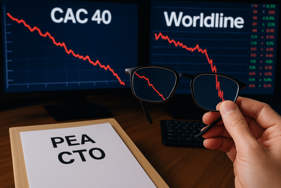 Worldline S'effondre sur le CAC40 : Faut-il Réagir ou Patienter sur PEA/CTO ? Guide d'Urgence pour Investisseurs Particuliers (Juillet 2025)