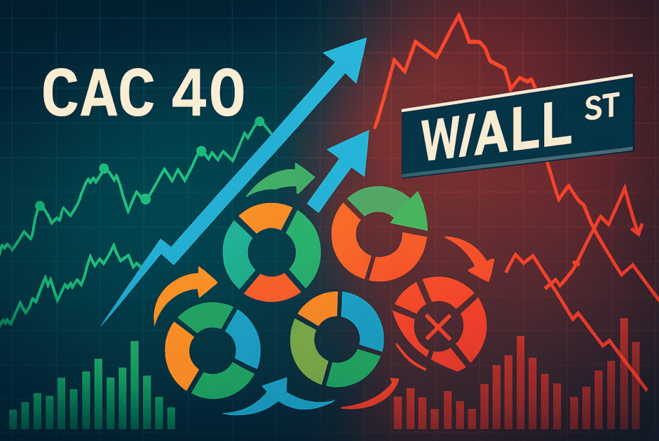 CAC40 : Profitez de la Rotation Sectorielle Éclair Après la Secousse Wall Street (Stratégies Express pour PEA/CTO & ETF)