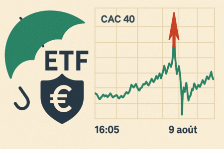 Flash spike à 16h05 sur le CAC 40 (9 août) : comment protéger vos ETF et votre PEA en plein mois d'août