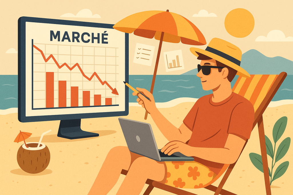 Marchés en Pause : 7 Astuces pour Profiter de l'Inactivité Estivale (Août 2025) et Préparer Vos Investissements pour la Rentrée
