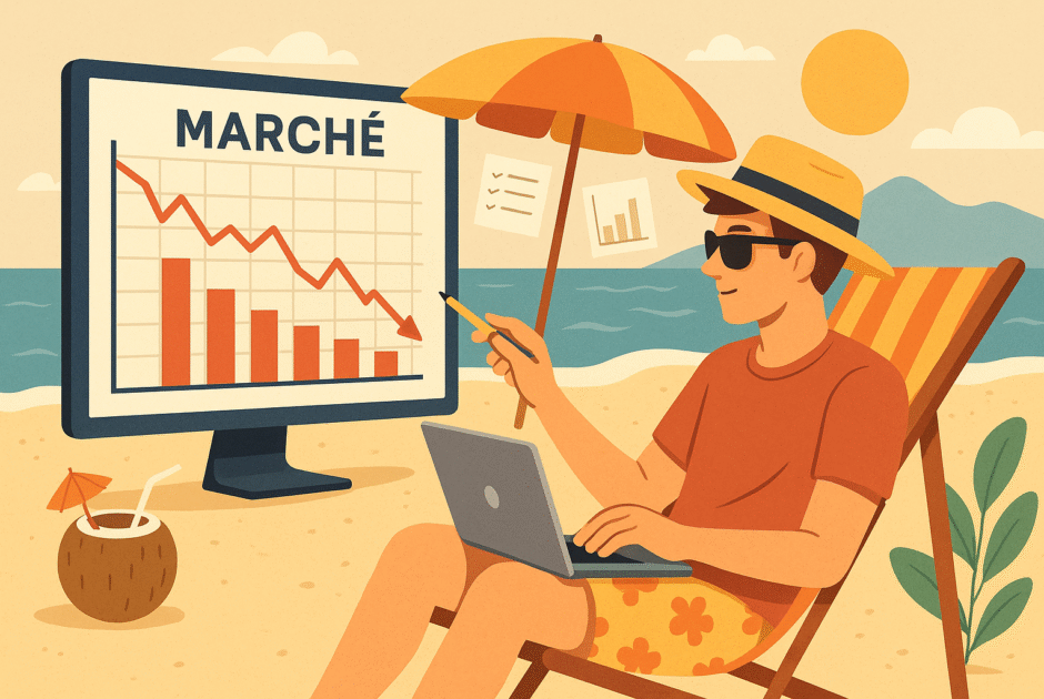 Marchés en Pause : 7 Astuces pour Profiter de l'Inactivité Estivale (Août 2025) et Préparer Vos Investissements pour la Rentrée