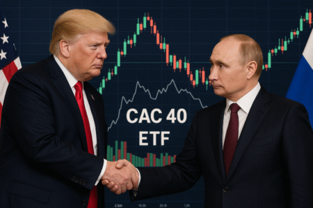 Rencontre Trump-Poutine : Comment Réagir aux Gaps d'Ouverture sur le CAC40 et Vos ETF Sectoriels ? (Guide Spécial 15 Août 2025)
