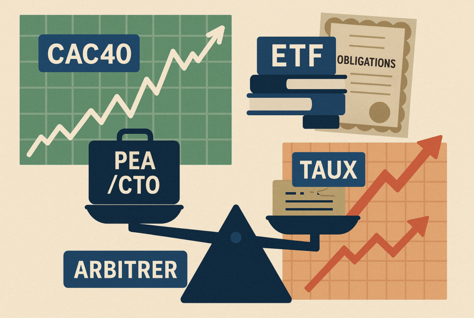 CAC40, ETF, Obligations: La rentrée 2025, grand moment d'arbitrage – Comment adapter votre portefeuille PEA/CTO au nouvel environnement de taux
