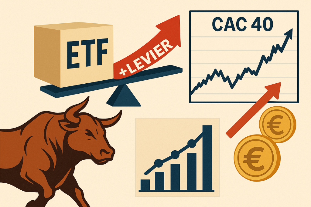 ETF à Effet de Levier sur le CAC40 : Le Nouvel Engouement de la Rentrée 2025 – Opportunités ou Danger Caché ?