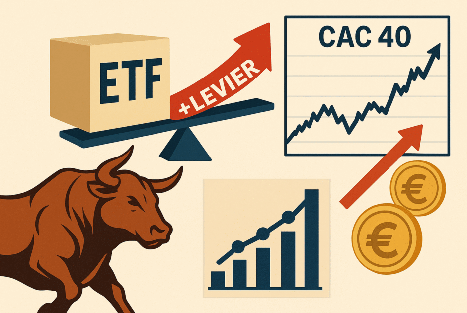 ETF à Effet de Levier sur le CAC40 : Le Nouvel Engouement de la Rentrée 2025 – Opportunités ou Danger Caché ?