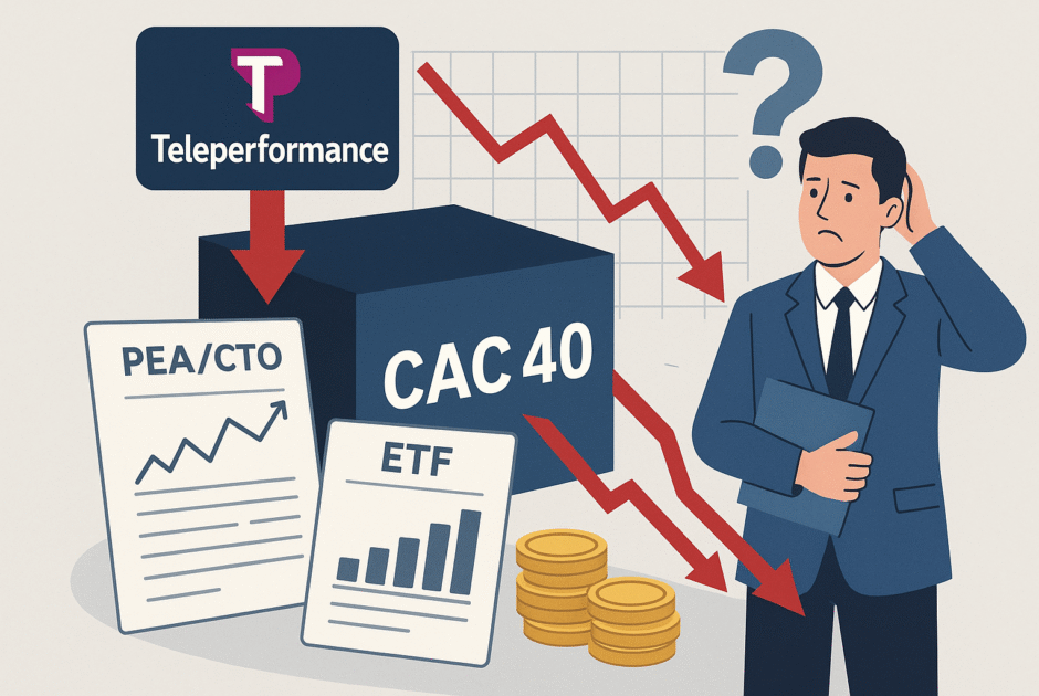 Teleperformance quitte le CAC40 : comment adapter son portefeuille PEA/CTO et ETF face à ce bouleversement majeur ?