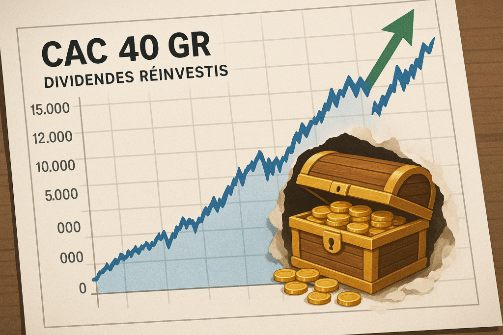 CAC 40 GR : Le Record Caché de la Bourse de Paris (Dividendes Réinvestis) – Pourquoi Vous Sous-Estimez Votre Vrai Rendement