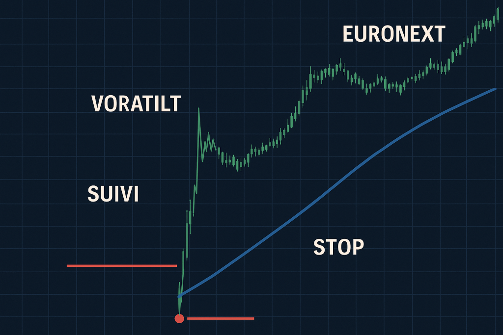 Rebond Brutal et Volatilité : Maîtriser Vos Ordres (Stop, Limite, Suivi) sur Euronext Après le Choc du CAC40