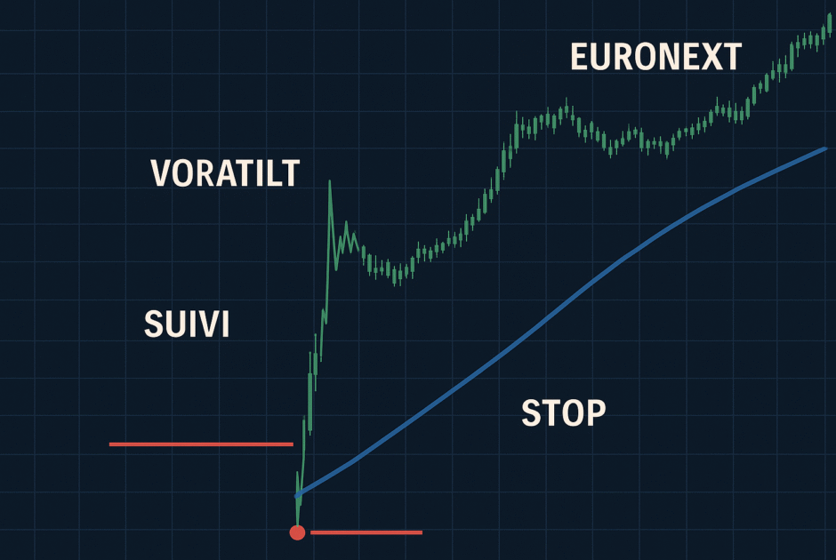 Rebond Brutal et Volatilité : Maîtriser Vos Ordres (Stop, Limite, Suivi) sur Euronext Après le Choc du CAC40